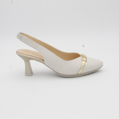 ZAPATO DESTALONADO DESCANFLEX 27146 BLANCO