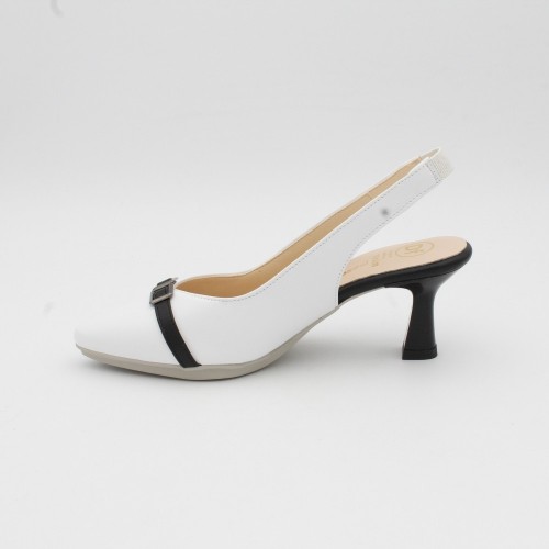 ZAPATO DESTALONADO DESCANFLEX 27146 IVORI