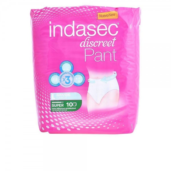 indasec pant super grande 10 u