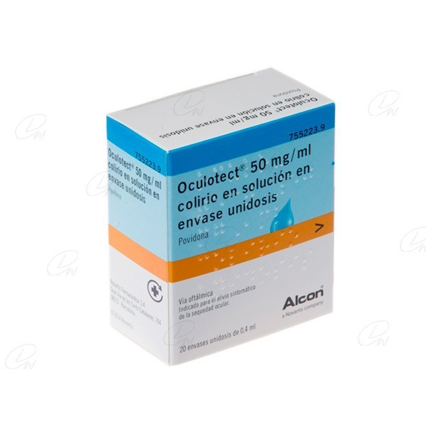 OCULOTECT 50 mg/ml COLIRIO EN SOLUCION EN ENVASE...